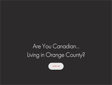 Tablet Screenshot of canadiansinoc.com